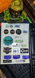 Dome / Epoxy / Gel Sticker